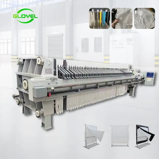 Industrial Polypropylene Stainless Steel Membrane Filter Press for Solid-Liquid Separation